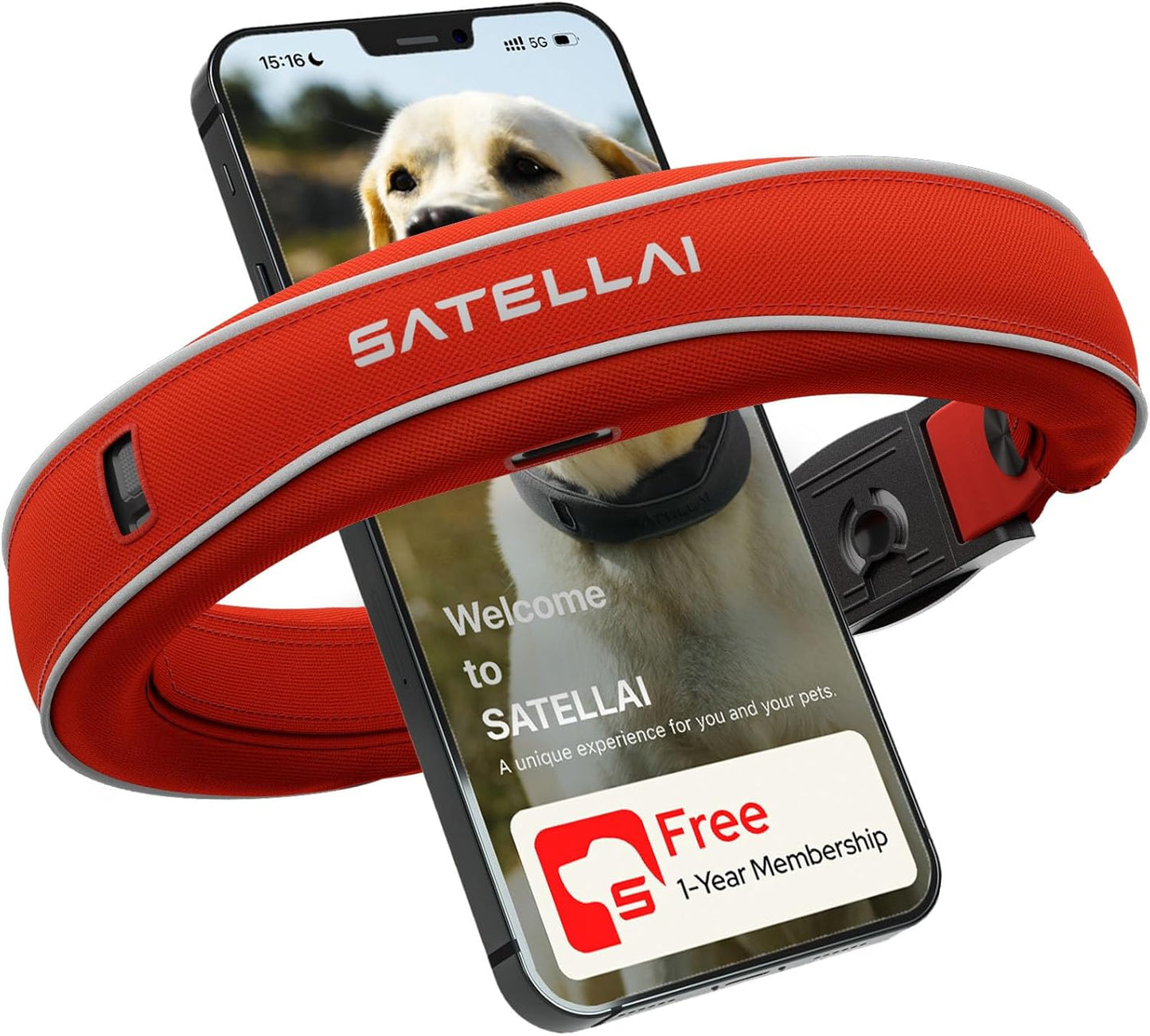 SATELLAI GPS Dog Collar: Advanced Wireless Fencing for Dogs