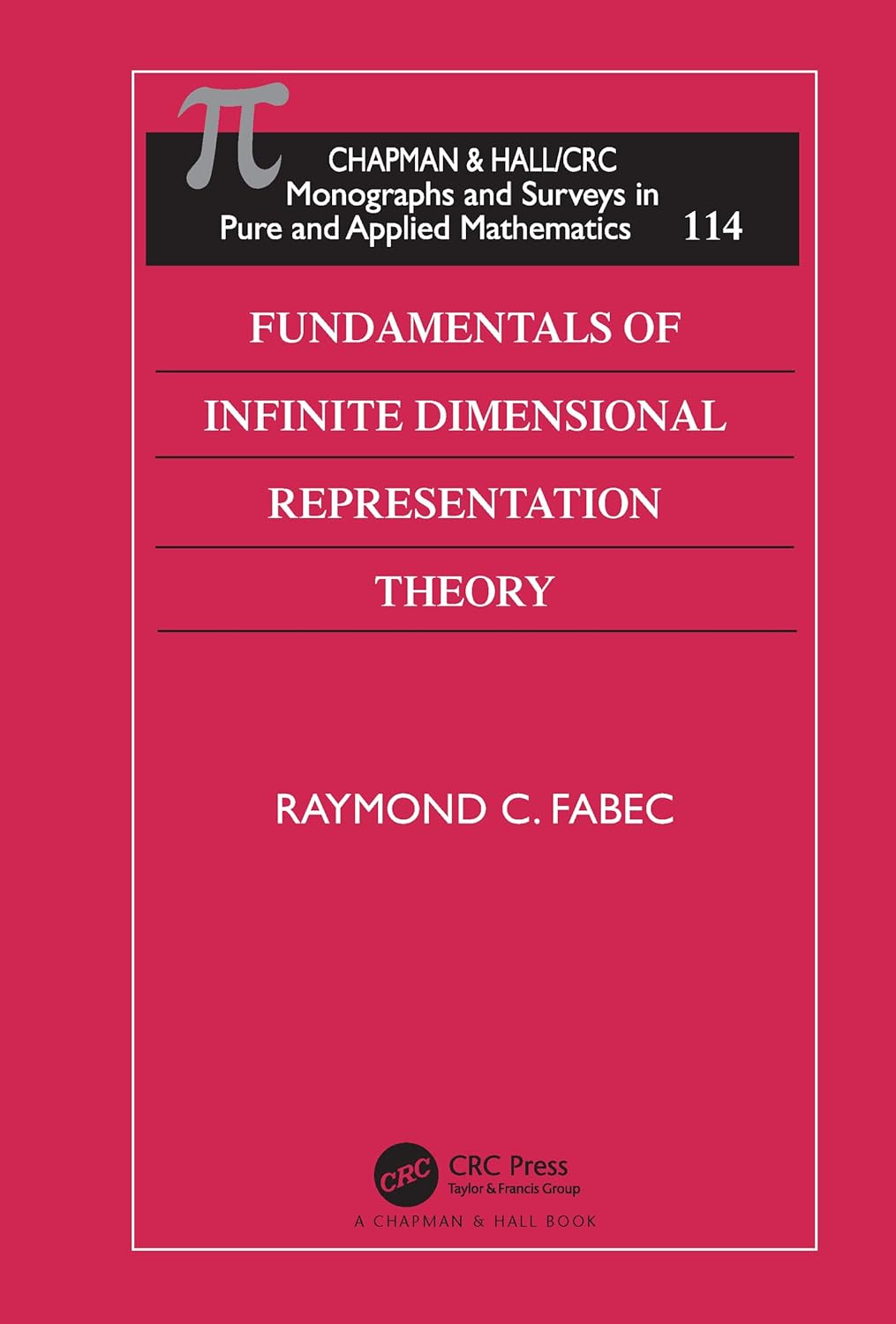 Fundamentals of Infinite Dimensional Representation Theory Review