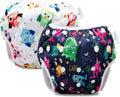 Reusable Swim Diapers Adjustable Fits 8-36lbs - Ultra Premium