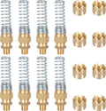 Air Brake Fittings 3/8 Hose x 3/8 Male Connector - Durable DOT
