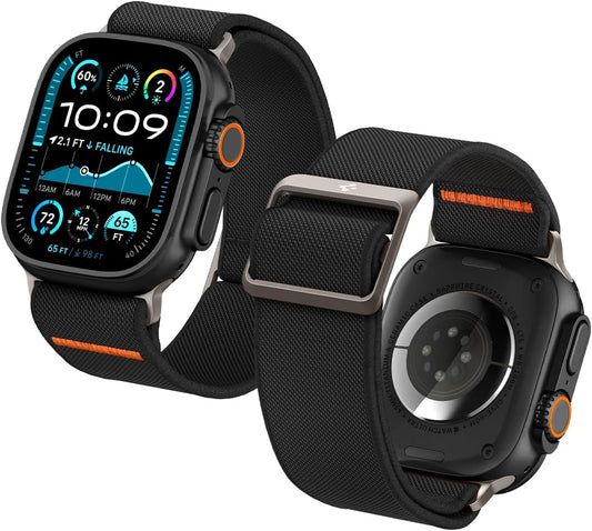 Spigen Lite Fit Ultra Band for Apple Watch - Stylish Nylon Solo Loop