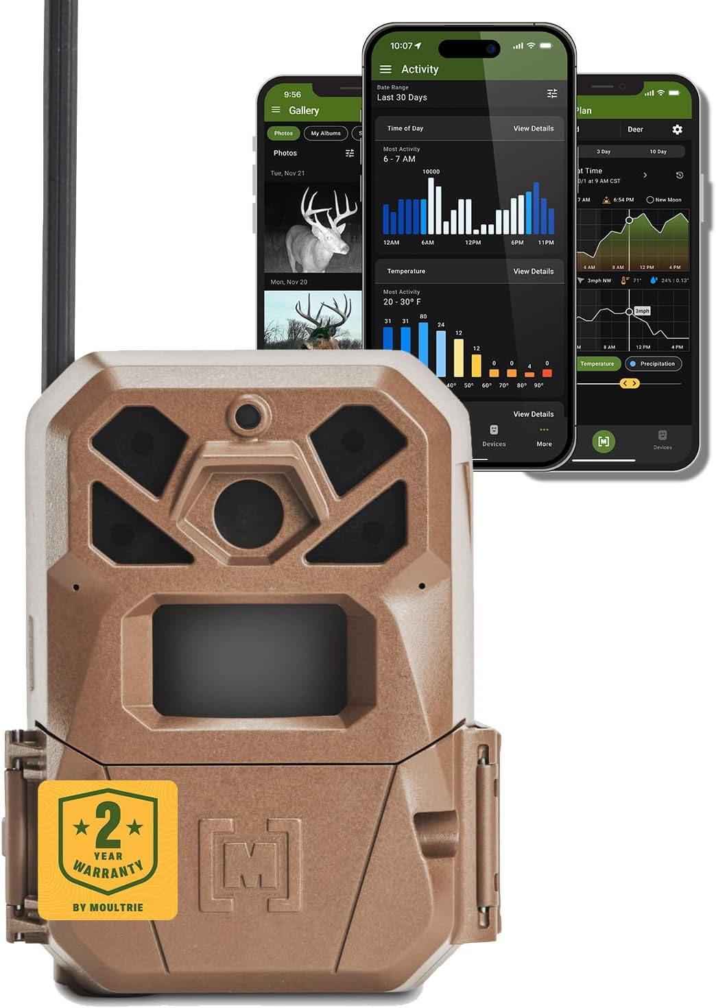 Moultrie Edge 2 Cellular Trail Camera with 36MP Photos