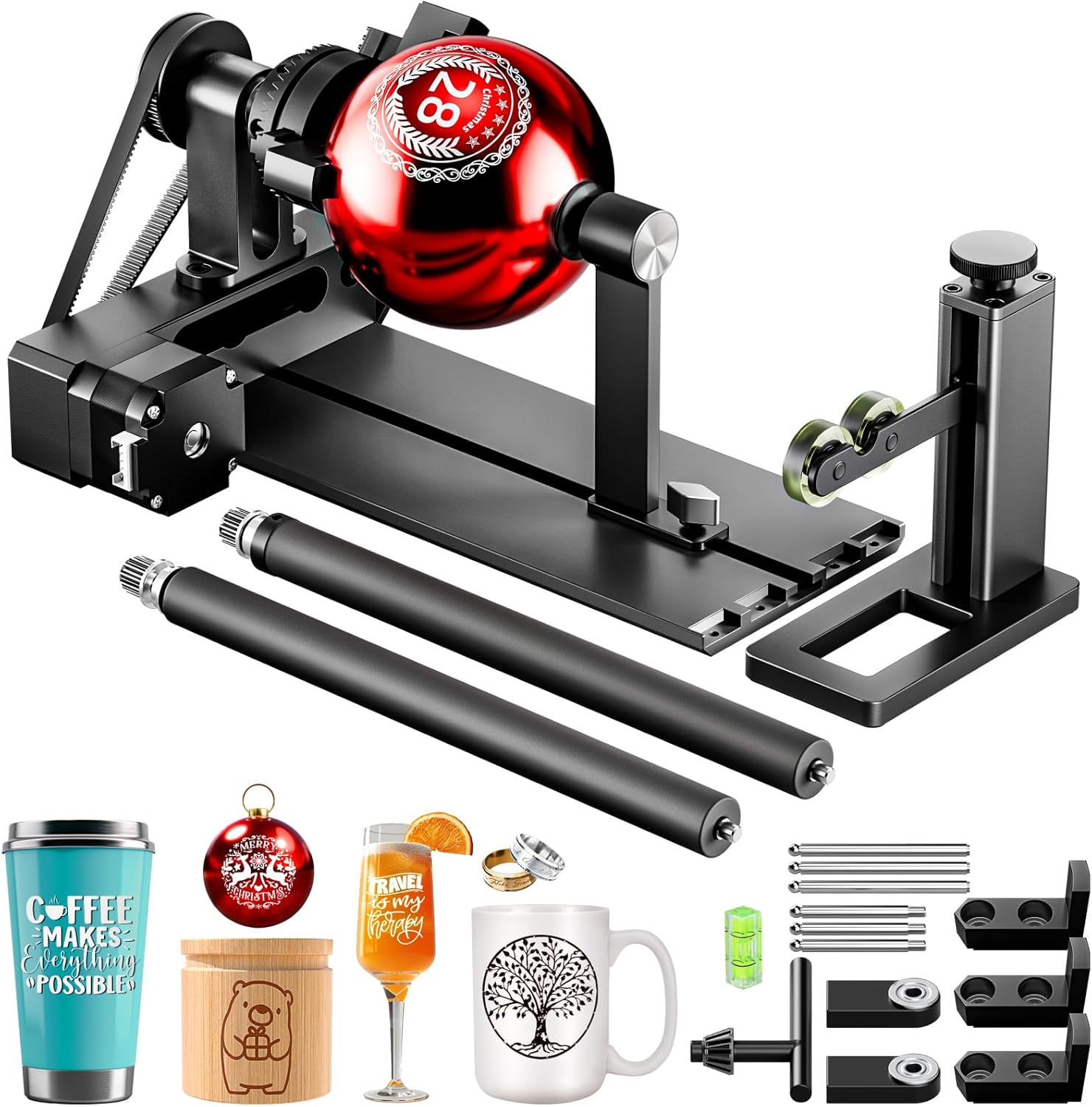 YOOPAI D1 4-in-1 Laser Rotary Roller for Engraving Needs