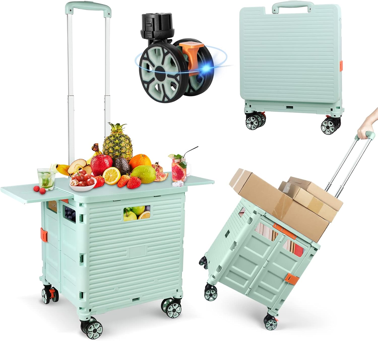 FELICON SELORSS Folding Utility Cart for Easy Transport