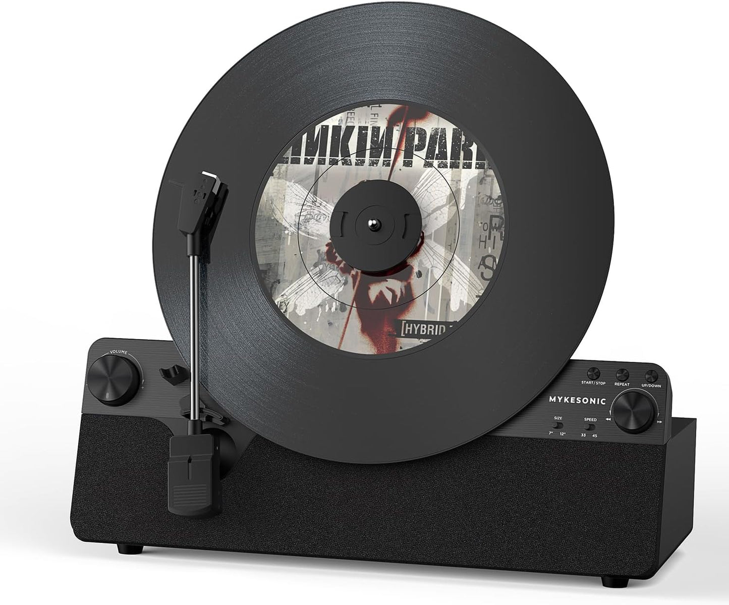 Vertical Automatic Record Player Bluetooth with Hi-Fi Speakers