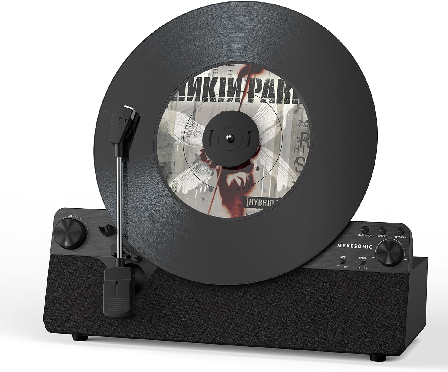 Vertical Automatic Record Player Bluetooth with Hi-Fi Speakers