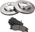 TRQ Front Ceramic Disc Brake Pads & Rotors Kit for Kia Spectra 5