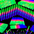 130-Pack Premium LED Foam Glow Sticks for Wedding Celebrations