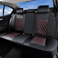 Rear Seat Cover Universal Fit - Nappa Leather Look Back Seat Protector