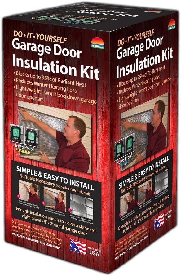 3009 Garage Door Insulation Kit for Energy Efficiency and Comfort