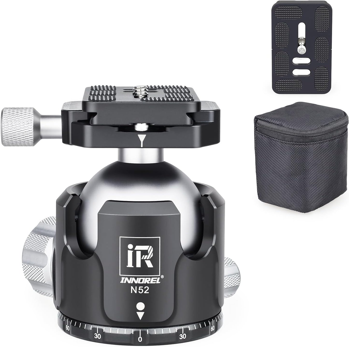 Low Profile Tripod Ball Head for Stable Photography Needs