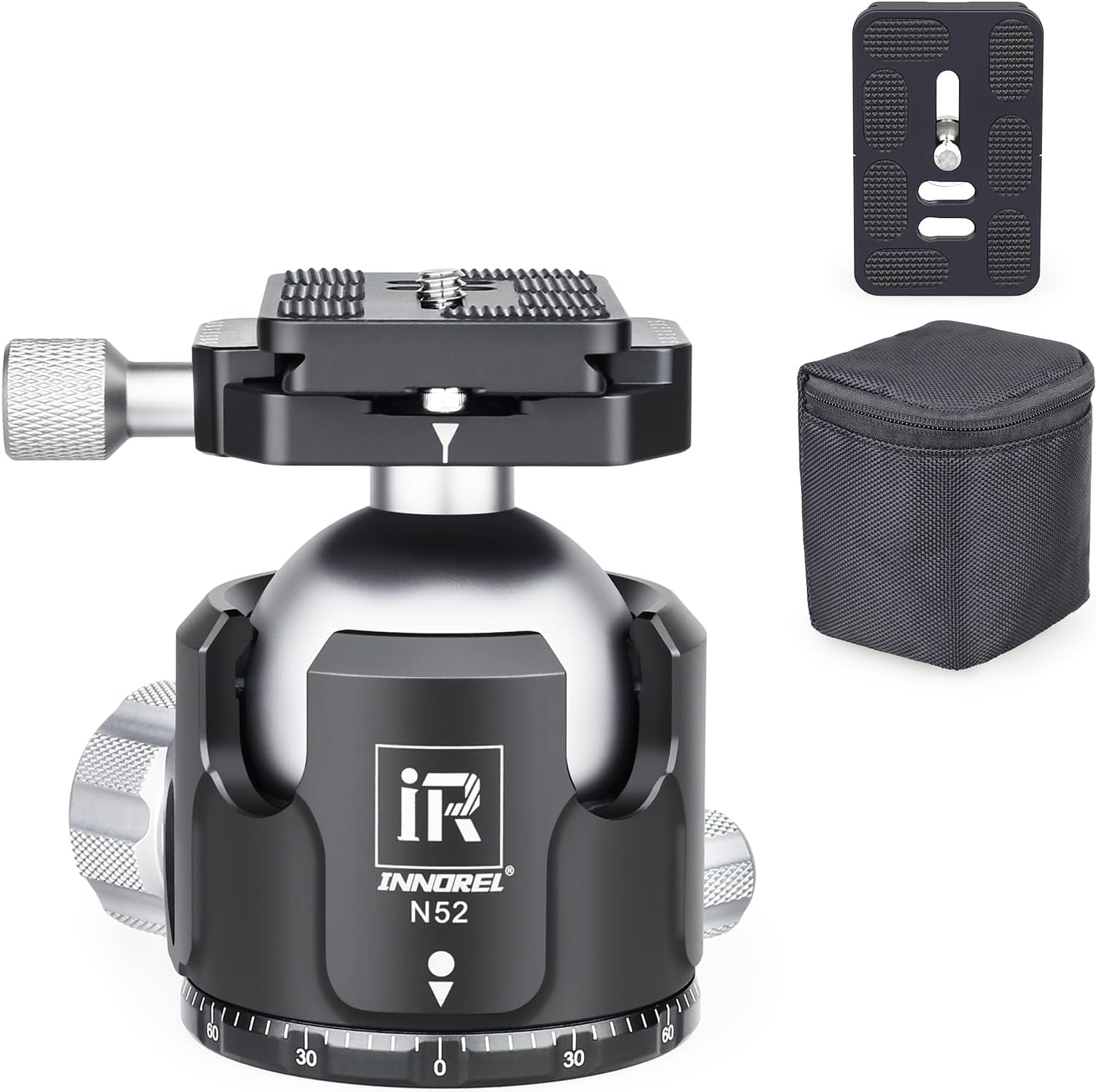 Low Profile Tripod Ball Head for Stable Photography Needs