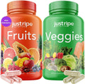 Fruits and Veggies Supplement - 90 Fruit & 90 Vegetable Capsules