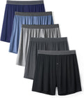 Mens Bamboo Rayon Boxers - Breathable, Soft Boxers for Comfort