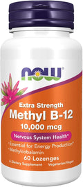 Methyl B-12 10,000 mcg Lozenges - Nervous System Support