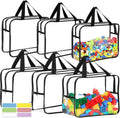 Large Toy Storage Bags with Labels for Kids Toys and Games