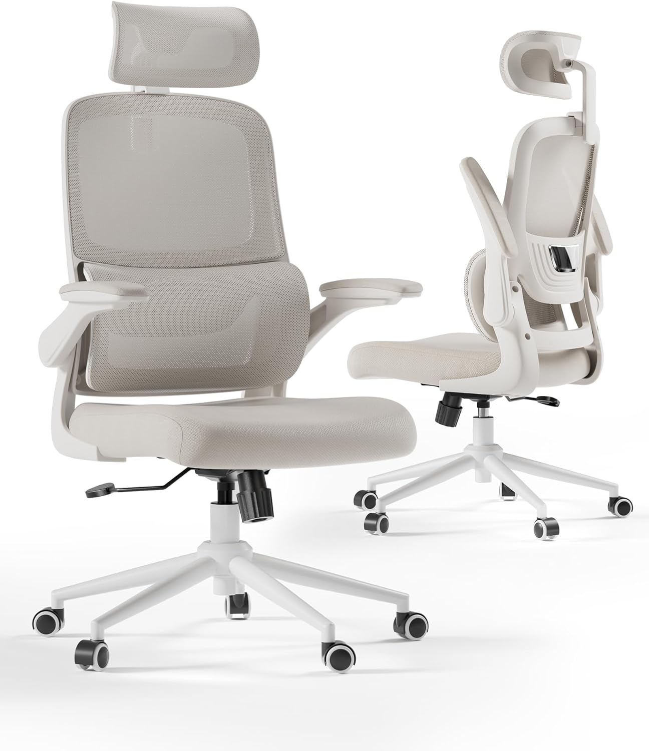 Hbada Ergonomic Office Chair - Lumbar Support & Headrest