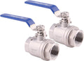 DERNORD 1 NPT Heavy Duty Stainless Steel Ball Valve for Fluids