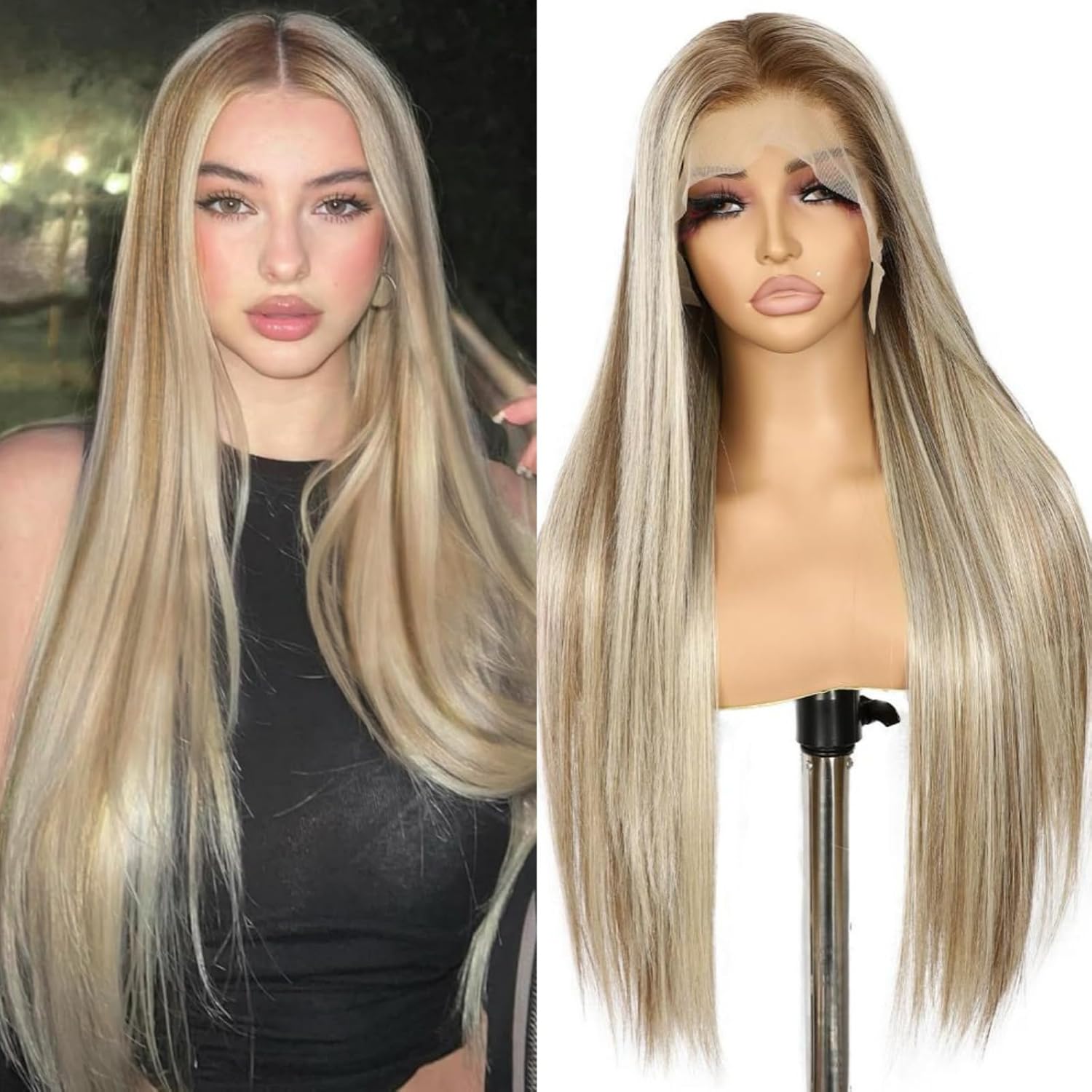 SAPPHIREWIGS 136 Synthetic Lace Front Wigs for Daily Use