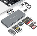 8 in 1 CFexpress Type B Card Reader Hub - Portable 10Gbps Multi-Card