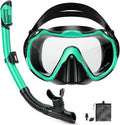Snorkeling Gear for Adults Panoramic Anti-Leak Mask - Comfortable Fit