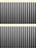 36 Pieces Flameless Taper Candles 11 in Flickering LED - Safe Ambient