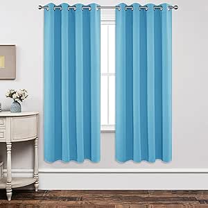 Joydeco Blackout Curtains 108 Inch Length for Room Darkening