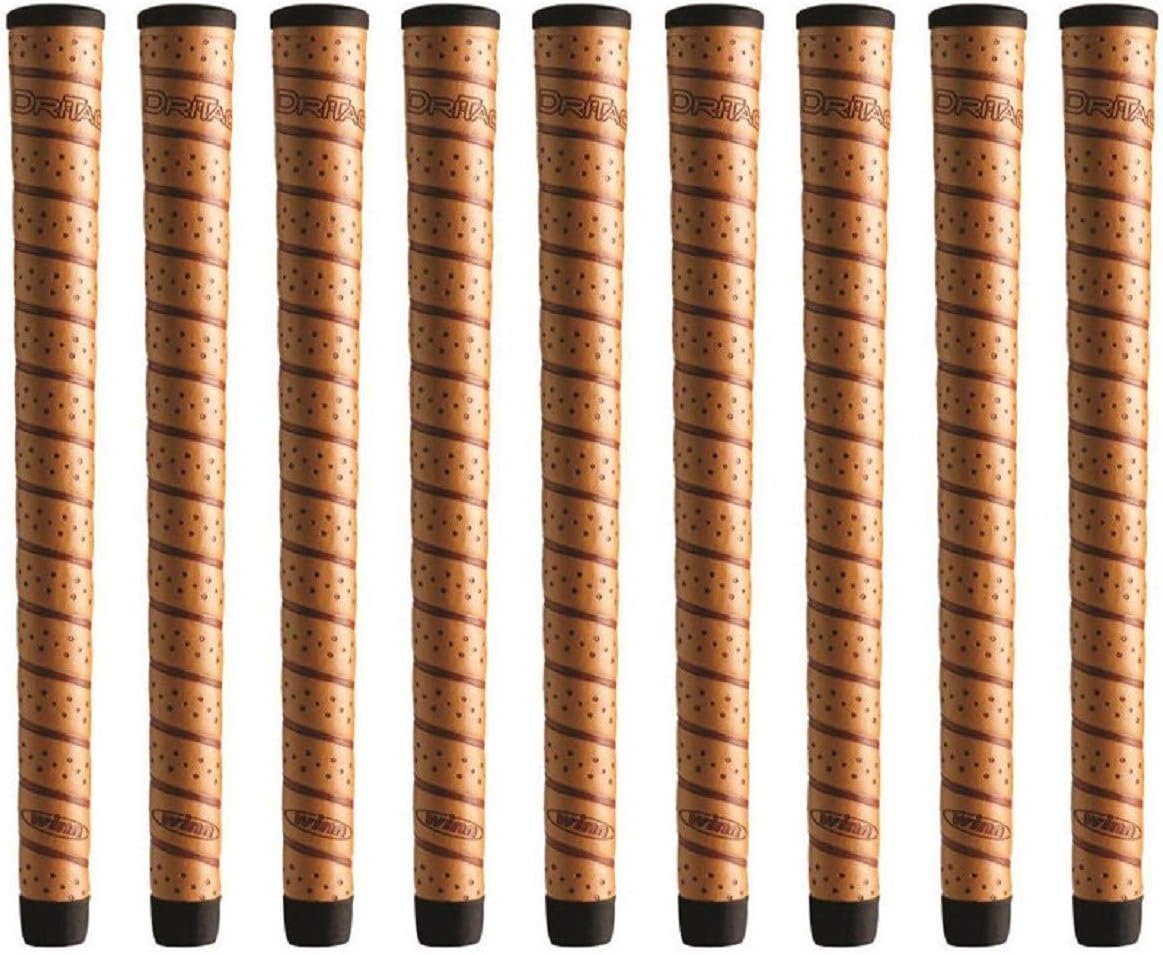 Dri-Tac Wrap 9 Piece Golf Grip Bundle for Enhanced Performance