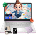 HP 14 inch Laptop for Students with Intel 4-Core CPU and 16GB RAM