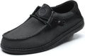 Men's Walking Boat Shoes Slip On & Lace Up Loafers - Lightweight soft