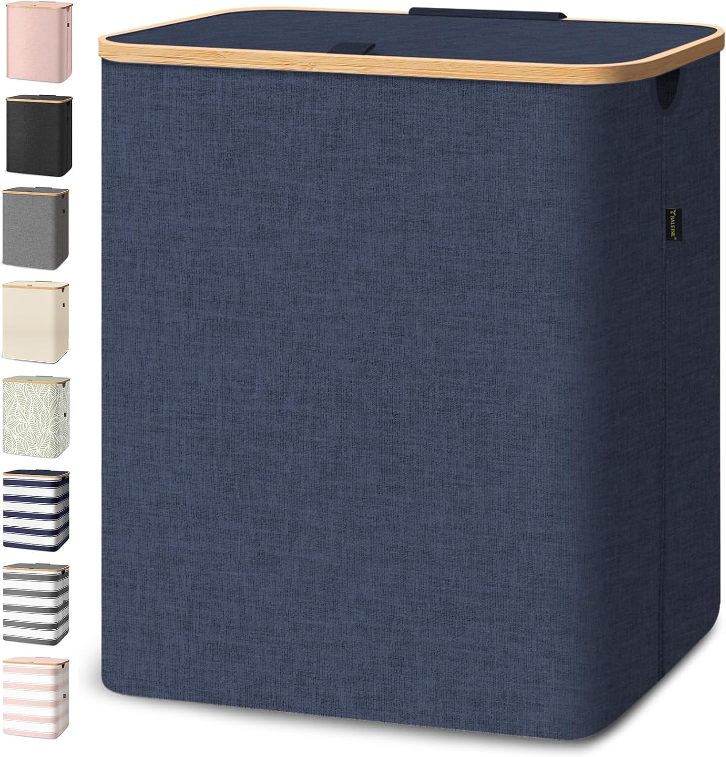 Tall Laundry Hamper with Lid for Stylish and Eco-Friendly Storage