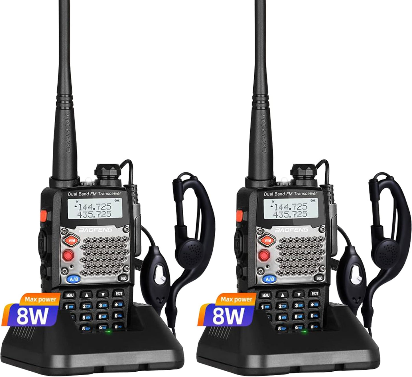 BAOFENG UV-5R Upgraded Version 8W Ham Radio for Enthusiasts