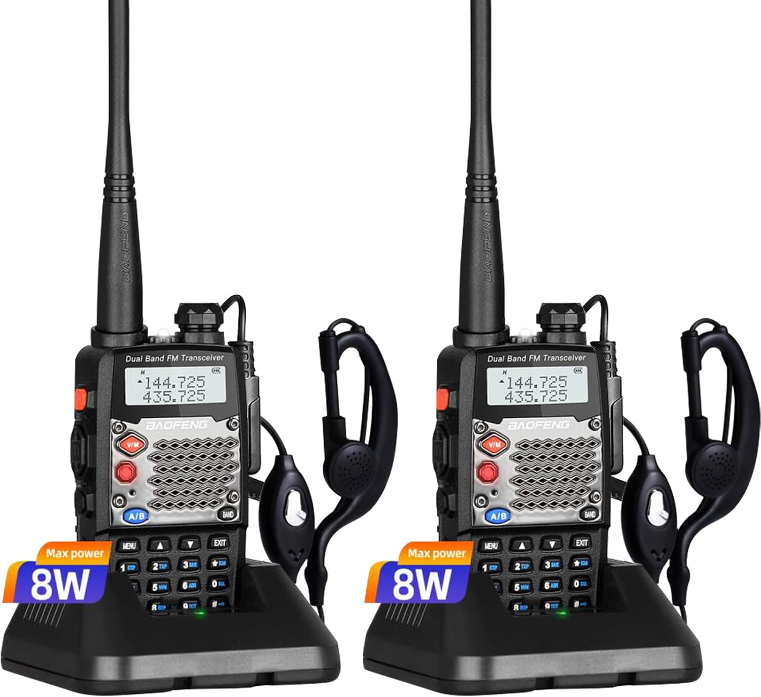BAOFENG UV-5R Upgraded Version 8W Ham Radio for Enthusiasts