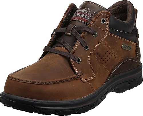 Skechers Men's Segment Melego Leather Chukka Waterproof Boot Review