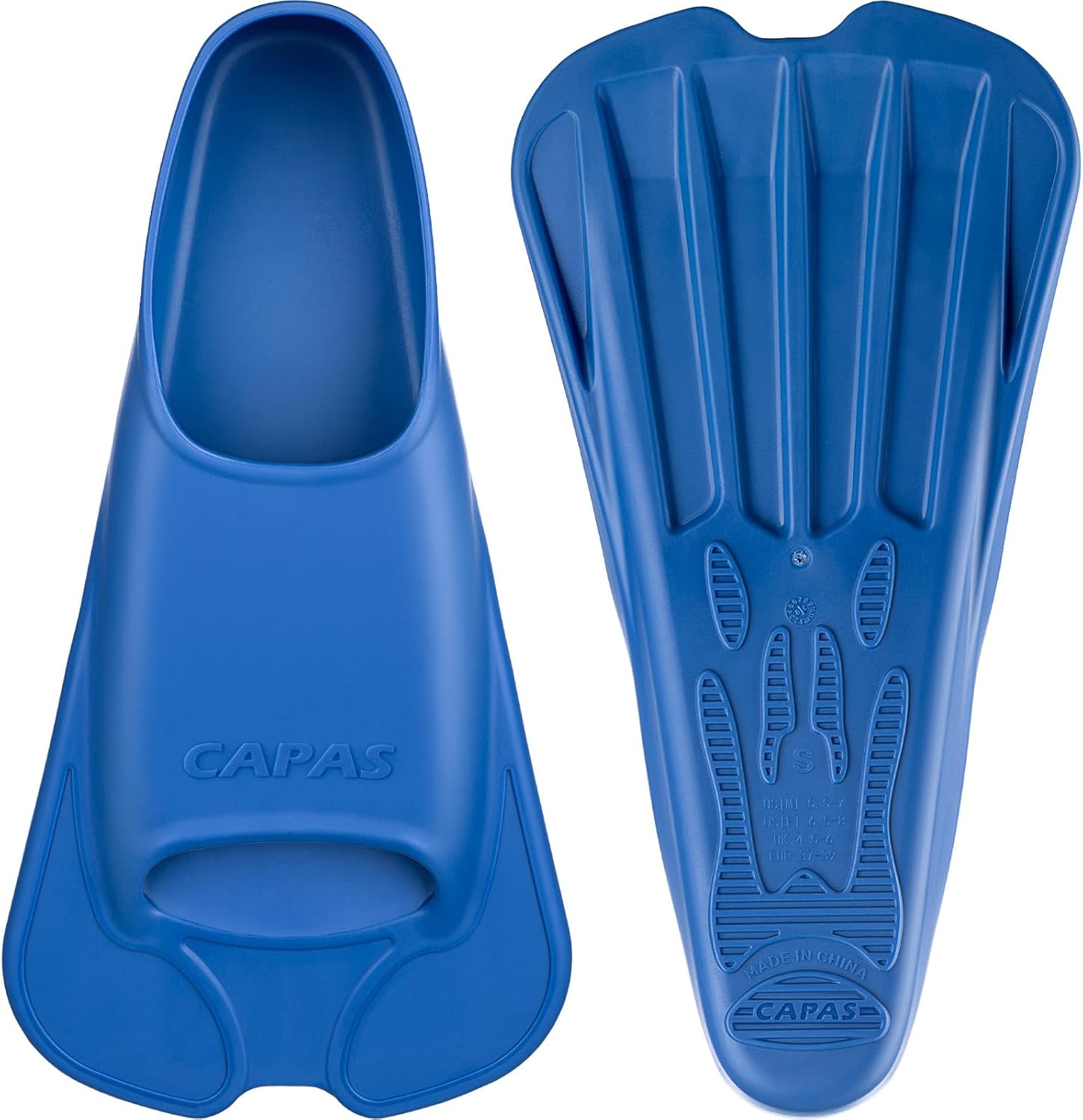 CAPAS Swim Training Fins for Comfortable Swimming and Strength