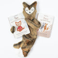 Fox Snuggler & 2 Board Books Complete Set Bundle - Supports