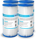 20 Micron Pleated Water Filter 10x4.5in Whole House - Heavy Duty