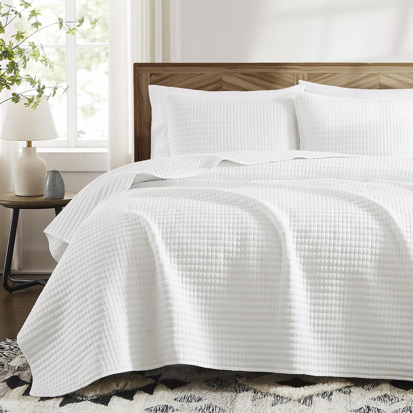 WRENSONGE Twin Quilt Set - Lightweight Bedspread for All Seasons