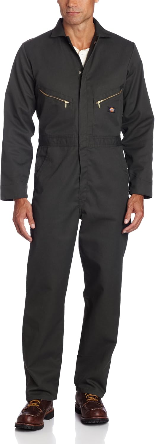 Dickies Mens Deluxe Long Sleeve Coveralls for Mechanics