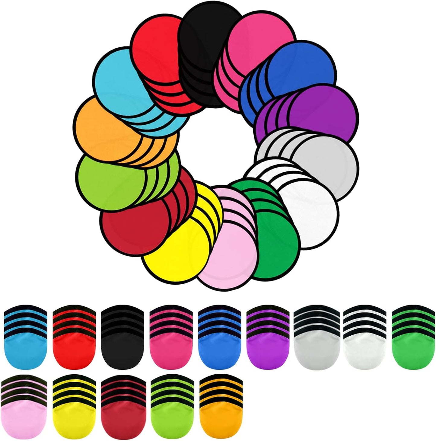 Foldable Flying Disc Fans - Portable Fun for Every Occasion!