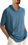 Yasiter Men's Lightweight Hooded T-Shirt: Cool & Versatile Style!