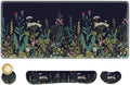 Large Gaming Mouse Pad Set XXL 35x15.7in - Ergonomic 4-in-1 Desk Mat