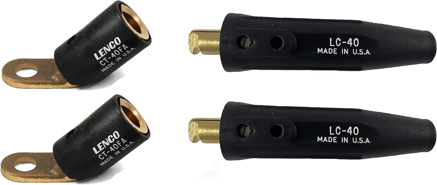 Lenco 08030 CT-40FA Terminal Lug & LC-40 Cable Connector Combo