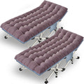 XXL Camping Cot 2 Pack Oversized Folding Cot for Adults - Heavy Duty