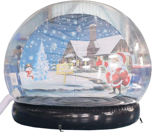 SAYOK 9.84ft Inflatable Snow Globe Tent: Magical Christmas Decor!