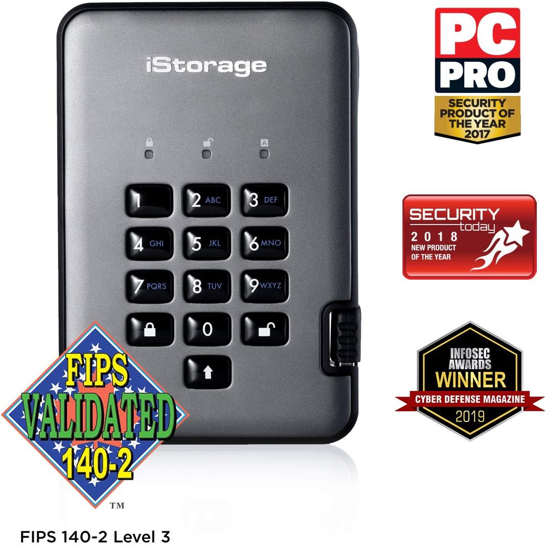 iStorage PRO2 SSD 512GB: Secure FIPS-Level 3 Encryption