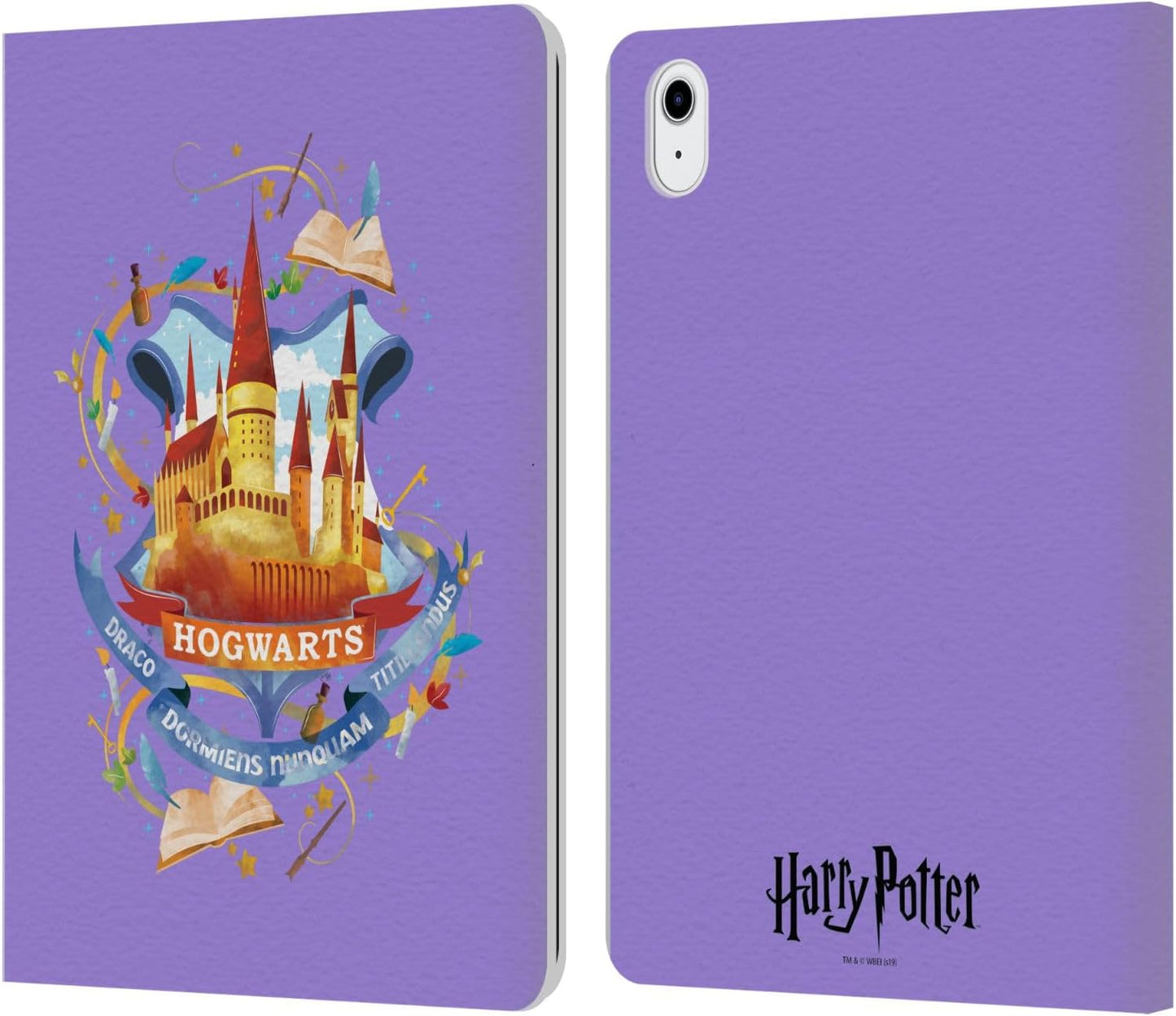 Harry Potter Hogwarts Deathly Hallows II Leather Wallet Case