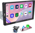 9 in Single DIN Car Stereo with Wireless CarPlay Android Auto - Smart