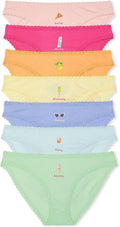 Cotton Bikini Underwear for Women - Moderate Coverage Multi Pack
