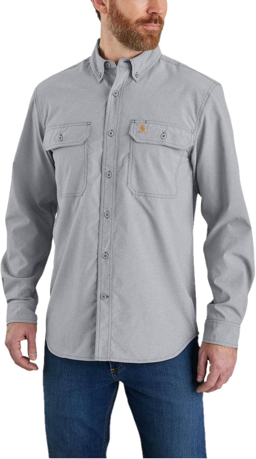Carhartt Men's 105291 Force Relaxed Fit Long-Sleeve Shirt Review